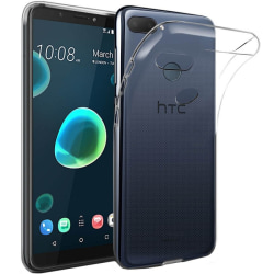 Silikon skal transparent HTC Desire 12 Plus