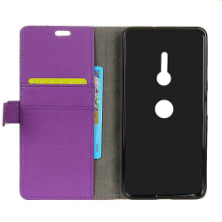 Mobilplånbok 2-kort Sony Xperia XZ2 (H8266) Lila