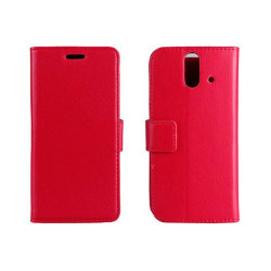Mobilplånbok 2-kort HTC ONE E8 Röd