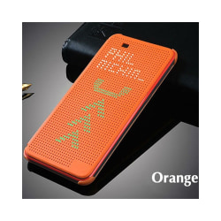 Dot View Case HTC ONE E8 Orange