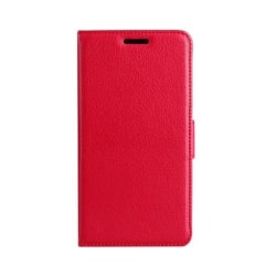 Mobilplånbok 2-kort Huawei Ascend Y600 Röd