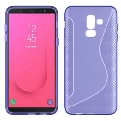 S Line silikon skal Samsung Galaxy J8 2018 (SM-J800F) Lila