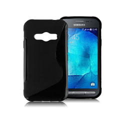S Line silikon skal Samsung Galaxy Xcover 3 (SM-G388F) Svart