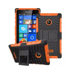 Stöttåligt skal med ställ Microsoft Lumia 435 (RM-1070) Orange