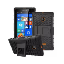 Stöttåligt skal med ställ Microsoft Lumia 435 (RM-1070) Svart