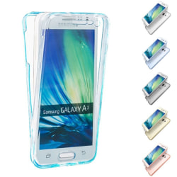 360° heltäckande silikon skal Samsung Galaxy A3 2015 (SM-A300F Grå