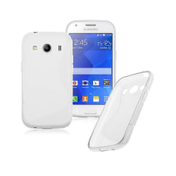 S Line silikon skal Samsung Galaxy Ace 4 (SM-G357F) Vit