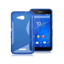 S Line silikon skal Sony Xperia E4G (E2003) Blå