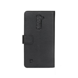 Mobilplånbok 2-kort LG K8 2016 (K350N) Svart