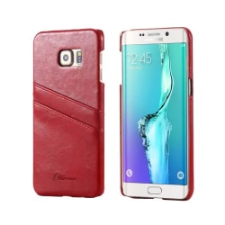 FloveMe skal 2-kort Samsung Galaxy S6 Edge (SM-G925F) Röd