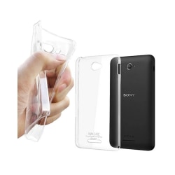Silikon skal transparent Sony Xperia E4 (E2105)