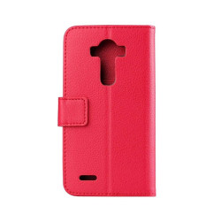 Mobilplånbok 2-kort LG G4 Röd