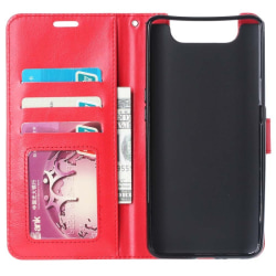 Mobilplånbok 3-kort Samsung Galaxy A80 (SM-A805F) Röd