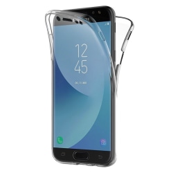 360° heltäckande silikon skal Samsung Galaxy J3 2017 (SM-J330F Transparent