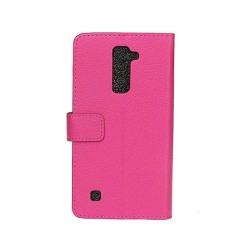 Mobilplånbok 2-kort LG K8 2016 (K350N) Rosa