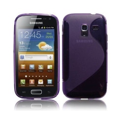 S Line silikon skal Samsung Galaxy Ace 2 (GT-i8160) Lila