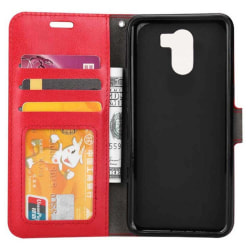 Mobilplånbok 3-kort LG G7 ThinQ (G710EM) Röd