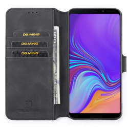 DG-Ming mobilplånbok 3-kort Samsung Galaxy A9 2018 (SM-A920F) Svart