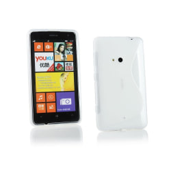 S Line silikon skal Nokia Lumia 625 (RM-941) Transparent
