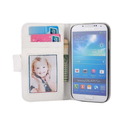Mobilplånbok 3-kort Samsung Galaxy S4 (GT-i9500) Vit