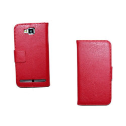 Mobilplånbok 2-kort Samsung Galaxy ATIV S (GT-i8750) Röd