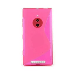 S Line silikon skal Nokia Lumia 830 (RM-984) Rosa