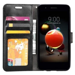 Mobilplånbok 3-kort LG K9 2018 (X210N) Svart