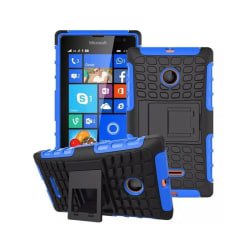 Stöttåligt skal med ställ Microsoft Lumia 435 (RM-1070) Blå