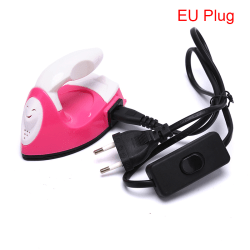 Mini Electric Iron Portable Travel Crafting Craft Clothes Sewin