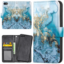 iPhone 12 Mini - Plånboksfodral Konstmönster