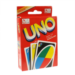 UNO Sällskapsspel / Spelkort / Kortspel - Spel till Resa multifärg