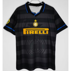 97-98 säsongen Inter Milan borta retro tröja T-shirt Scholes NO.18 XL