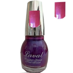 Laval Crystal Nail Polish-Wild Grape Lila