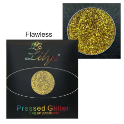 Lilyz Pressed VEGAN Glitter-Flawless Guld