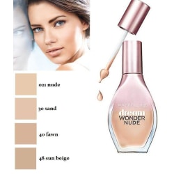 Maybelline Dream Nude Fluid-Touch Foundation-21 Nude/Beige