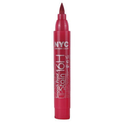 NYC Smooch Proof 16H Lipstain-Forever Fuchsia Fuchsia