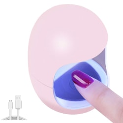 Nail Phototherapy Lamp, Cute Egg UV Gel Nagellampa, USB Mini