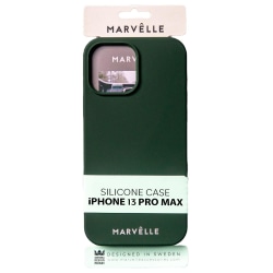 iPhone 13 Pro Max Marvêlle Liquid Silicone Case Grön
