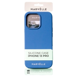 iPhone 13 Pro Marvêlle Liquid Silicone Case Ljusblå