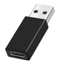 USB 3.1 till USB-C Adapter - 10 Gbps Svart