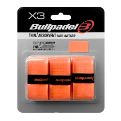 Bullpadel, Overgrips Perforated - 3-pack Orange