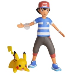 Pokémon, Ash och Pikachu - Battle Figures multifärg