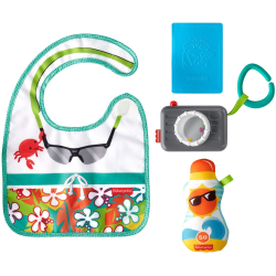 Fisher-Price, Gavesæt - Travel Baby Multicolor