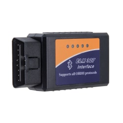 Felkodsläsare OBD2 ELM327 Bildiagnostik med Bluetooth Svart