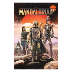 The Mandalorian, Maxi Plakat - Group Multicolor