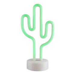 LED Neonlampa, Kaktus Vit