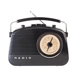 FM / AM Radio Svart