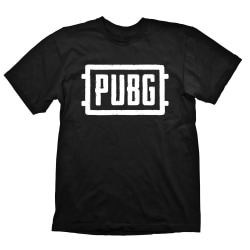 PUBG, T-paita - Logo Black Black S