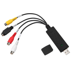 Adapter för USB till RCA och S-Video multifärg