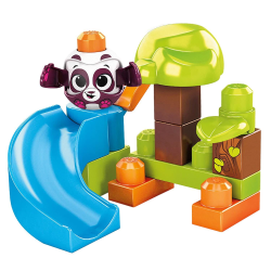 Fisher-Price, Mega Bloks Lekset - Panda multifärg